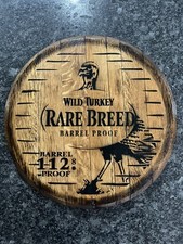 Wild Turkey Bourbon( RARE BREED)  Barrel Head...