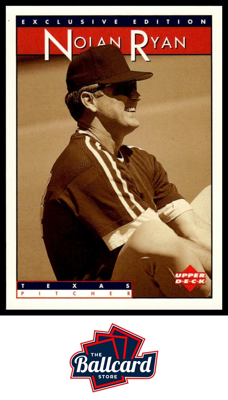 1995 Upper Deck Sonic Heroes of Baseball #6 Nolan Ryan