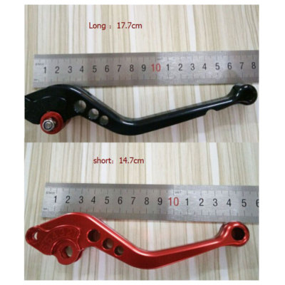 FXCNC Adjustable Shorty Clutch & Brake Levers For Sport Bikes – CNC Billet Aluminum, Multi-Color