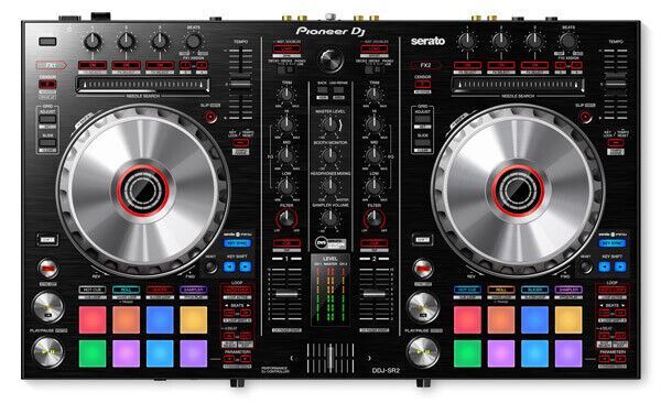 Pioneer DDJ-SR2 Performance Dj Controller Schwarz Multicolor Audio 