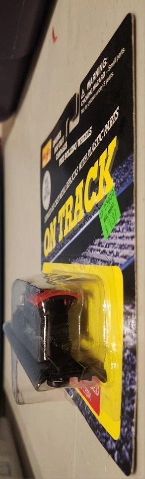 🚆1999 Maisto On Track negro con techo rojo WWRC #98 locomotora de vapor fundida a presión Foto 3 de 4