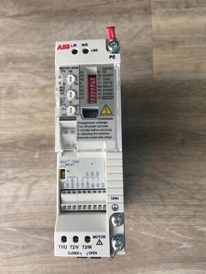 ABB ACS55-01E-01A4-2 Variable Frequency Drive 1/4 HP 200-240 VAC Input