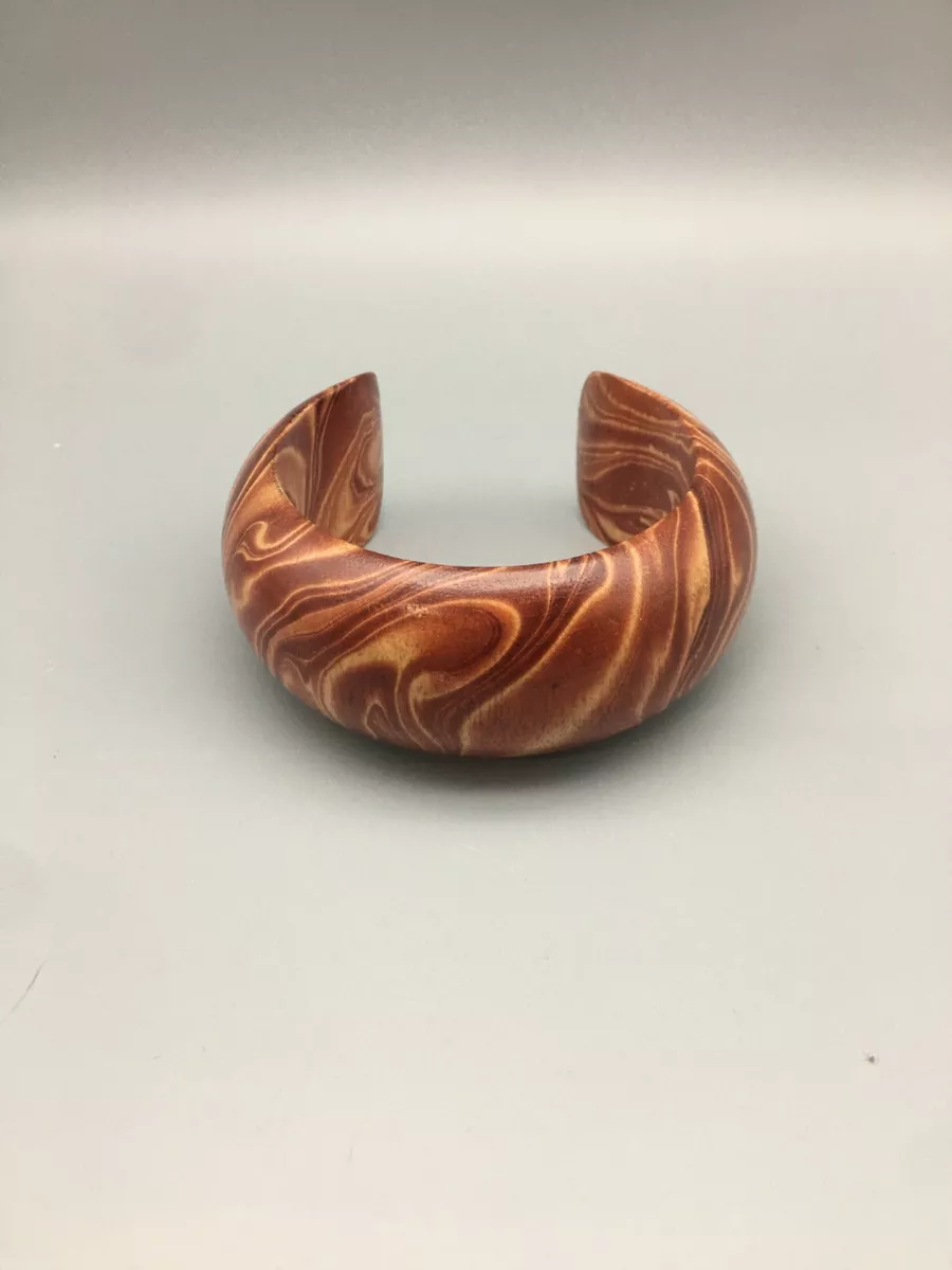 Wooden Cuff Bangle Bracelet Made out of Mango Wood New