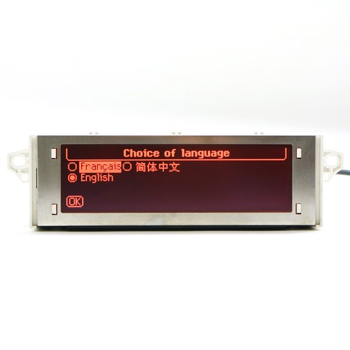 Type C Écran 12 broches Rouge Bluetooth Origin Afficheur Pour Peugeot Citroen - Afbeelding 7 van 10