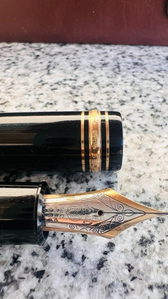 Montblanc Meisterstück Gold Coated 149 Fountain Pen - 115383 | eBay