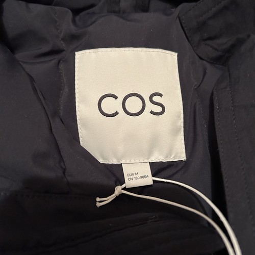 COS Negro Plumón Relleno Puffer Chaqueta Abrigo Hombre Talla Mediana M Nuevo con etiquetas - Imagen 5 de 7