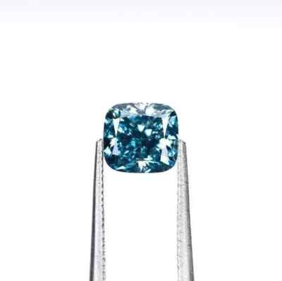.50 Ct Natural Blue Diamond 5 mm Cushion Cut VVS1 D Grade GDGL Certified A4