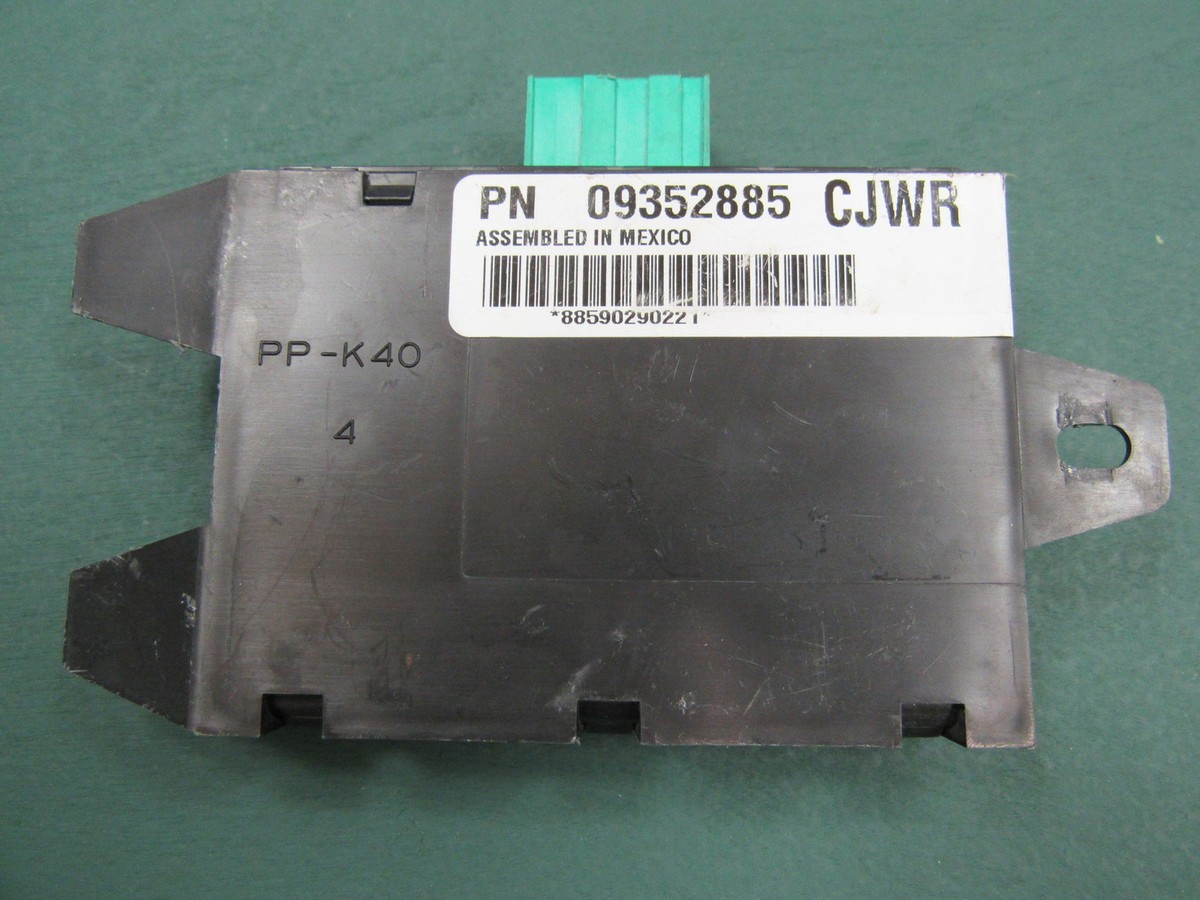CHEVY ASTRO GMC SAFARI VAN GM ANTI-THEFT PASSLOCK VATS