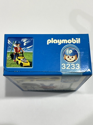 Playmobil 3233 Groundskeeper 2001 Made in Malta New in box Vintage