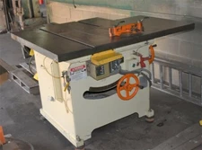 16" TANNEWITZ "XJ" WOODWORKING TILTING ARBOR MITRE TABLE SAW w/5 HP - #29026
