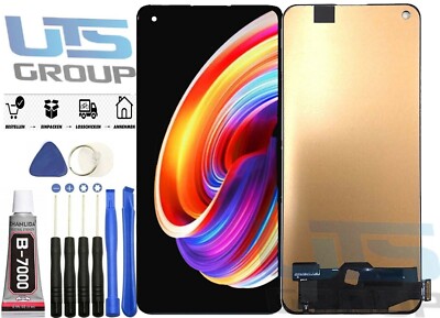 Für Oppo Realme 7 Pro LCD Bildschirm Display Touchscreen INCELL Schwarz