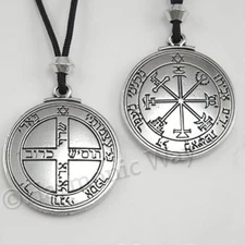 TALISMAN JUPITER amulet Pentacle Solomon SEAL Good Luck Wealth Pendant Necklace