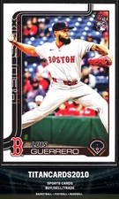 Luis Guerrero 2025 Topps Update Rookie RC Boston Red Sox #US36