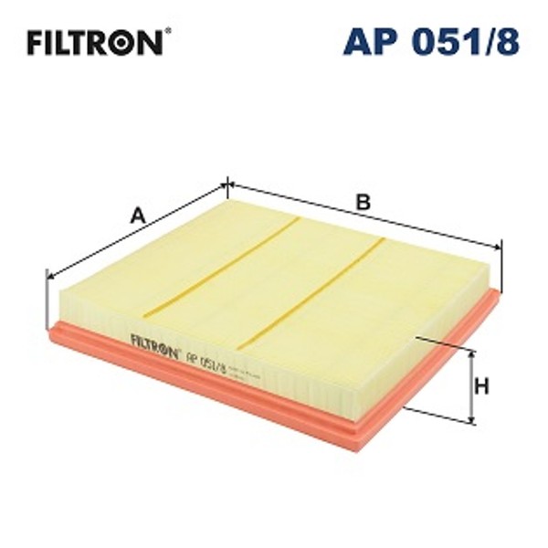 Luftfilter Filtron AP 051/8 Filtereinsatz FüR Orlando Astra GTC Chevrolet Cruze-image