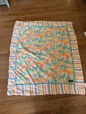 Matilda Jane Butterfly Pattern Ruffled Multicolor Body Blanket Cotton Polyester