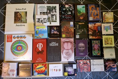 Prog Boxset Lot, Genesis,Jetrho Tull Gentle Giant, VDGG,ELP,KC,Marillion! 