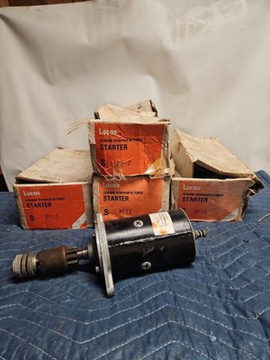 Lucas S3512 Starter MG MIDGET, MGA, AUSTIN SPRITE, TRIUMPH, SUNBEAM ALPINE