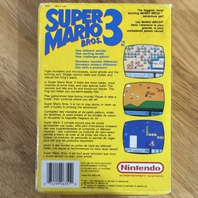 Nintendo Super Mario Bros. 3 Original Cartridge Case for NES