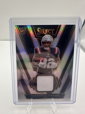 2025 Panini Select - Rookie Swatches TreVeyon Henderson #RSW-THN /125 (MEM, RC)