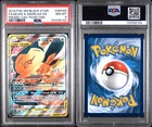 POKEMON SM BLACK STAR PROMO TAG TEAM TINS FULL ART/EEVEE & SNORLAX GX 169 PSA 8
