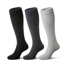 Eocom Unisex Merino Wool Ski Socks Thermal Warm Winter Thick Knee High Long S...