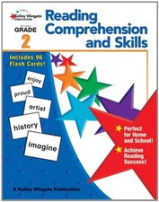 READING COMPREHENSION AND SKILLS, GRADE 2 By Carson-dellosa Publishing EXCELLENT