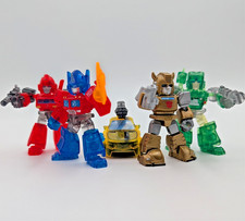 COMBO Blokees Transformers Defender BB Vehicle, Ironhide, Optimus Prime, & Hound