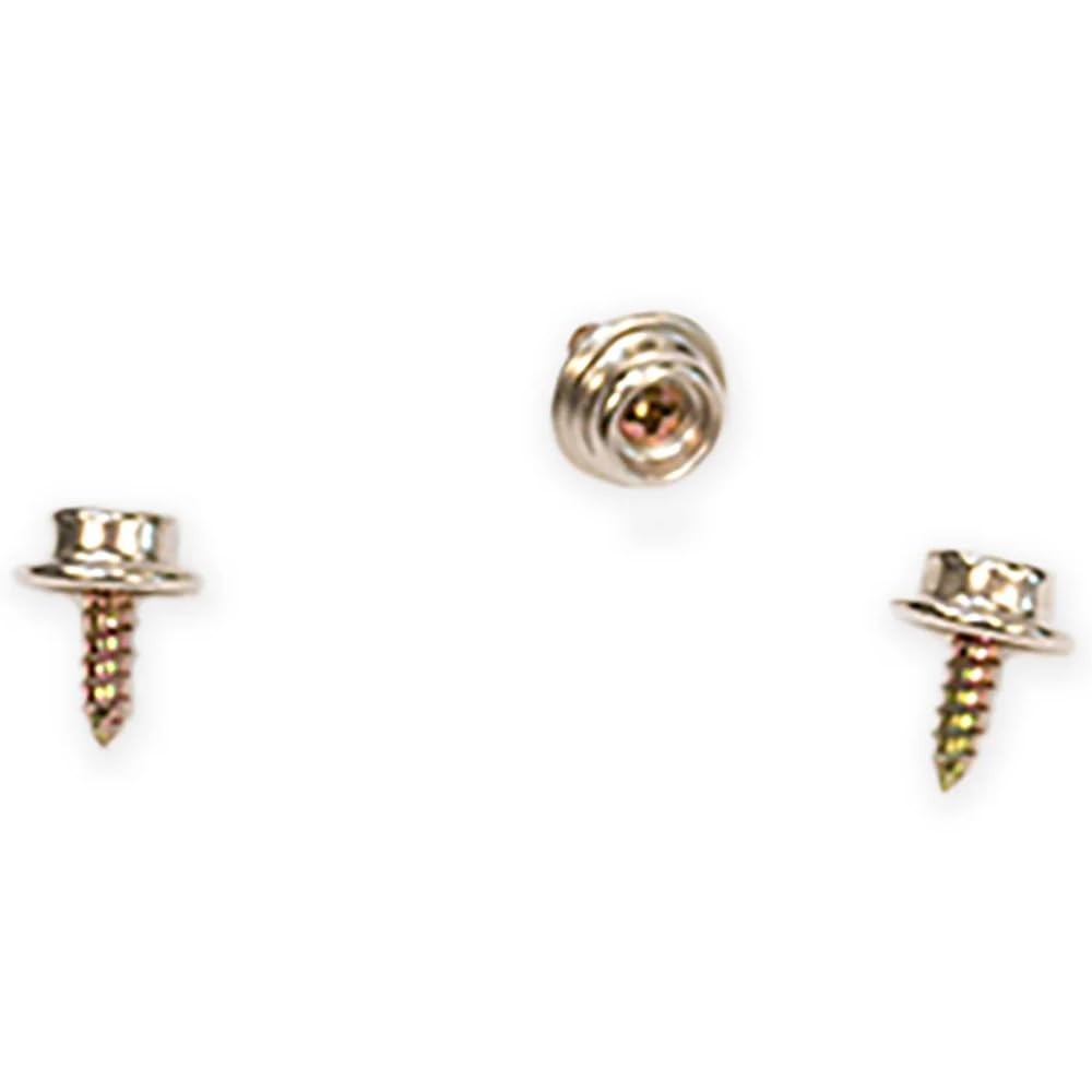 Burley Replacement Frame Snap Stud, Silver, Single Stud (3/8'')
