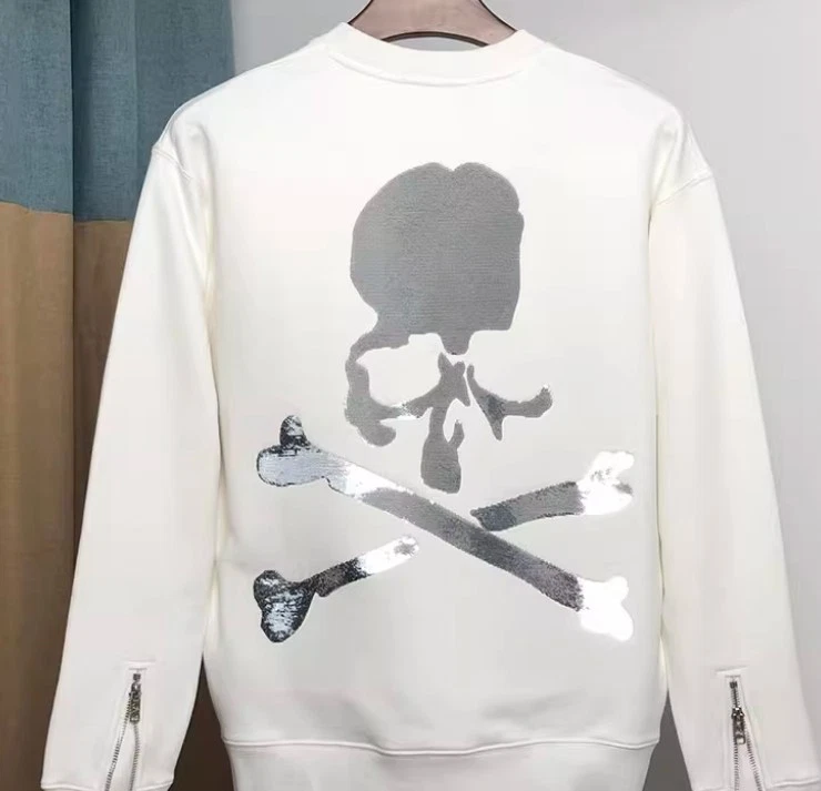 2025 Nuevo Mastermind Calavera Bordada Cremallera Pullover Sudadera Chaqueta Hombres Mujeres Foto 3 de 4