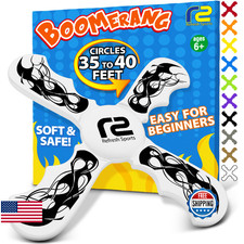 Boomerang for Kids - It Really Does Fly Back - Fun Easy to Use Toy Gifts for B