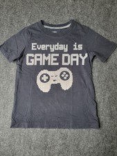 Carter's Little Kid's Graphic T-Shirt Black White Size 6 Video Game Controller
