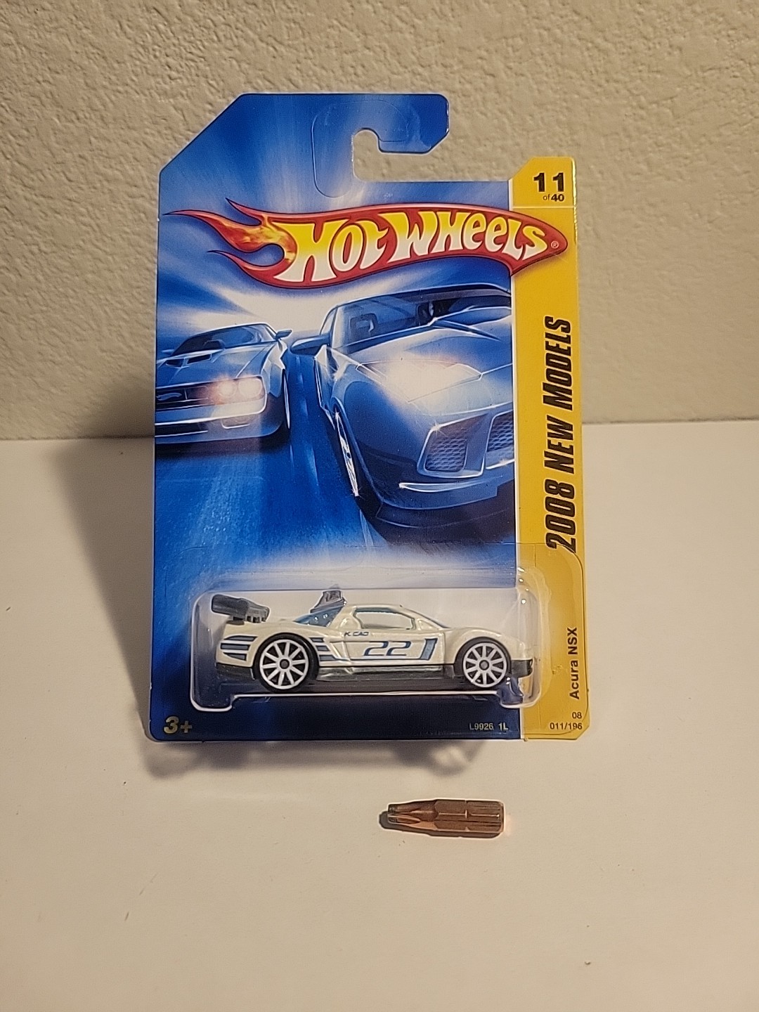 Hot Wheels 2008 New Models Acura NSX 11/40