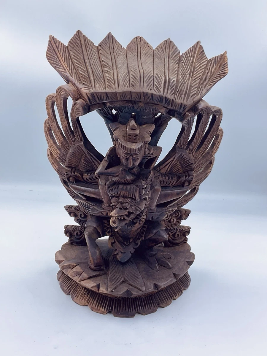木制后1940 东南亚古董雕像| eBay