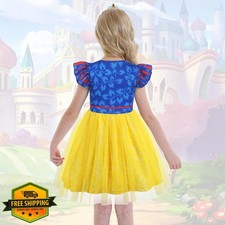 HenzWorld Girls Princess Dress Up Costume Tulle Tutu Halloween Party