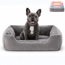 Pet Dog Cat Bed Calming Sleeping Kennel Puppy Super Soft Mat Pad Warm Nest
