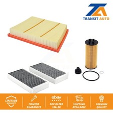Air Cabin Engine Cartridge Oil Filters (3 Total) Kit For Mini BMW X1 Cooper X2
