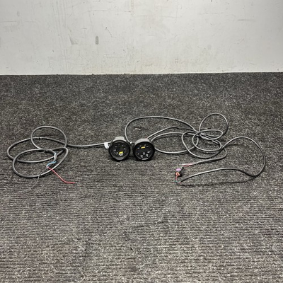 #ad ☑️ AEM 2 Gauges Combo UEGO WideBand Air Fuel Ratio Oil Pressure $251.96