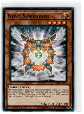 Yu-Gi-Oh! Nova Summoner 1st Edition SR05-EN017 Lightly Played Common