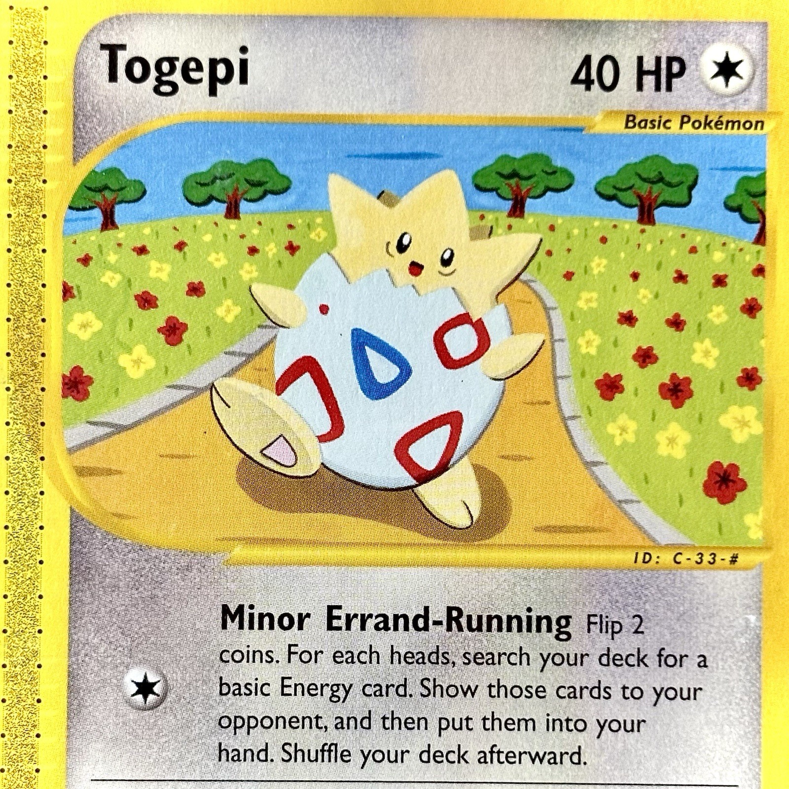 Togepi - Reg - Pokémon TCG - Aquapolis - 114/147 - COMMON ~ NM