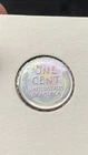 1943 Steel Lincoln Wheat Cent Penny * Choice BU Rainbow Toned