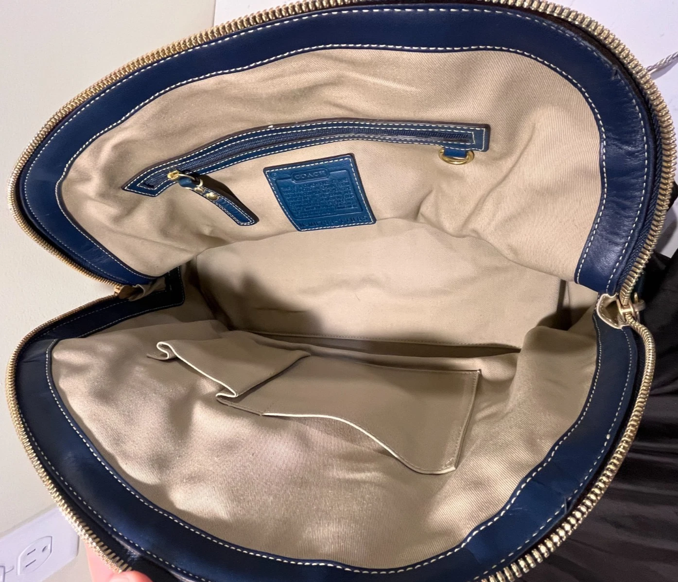 RARA BORSA A TRACOLLA VINTAGE COACH HAMPTONS MIRANDA GRANDE CUPOLA VERDE FORESTA 11085 BORSETTA