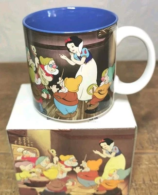 Disney Classic Vintage Boxed Snow White And Seven Dwarfs Mug Japan - Image 1 of 4