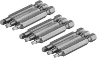 Vierkant Schraubendreher Bits, 1/4 Zoll Sechskantschaft Vierkant Schraubendreher