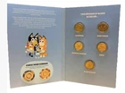 2026 Australian Bluey $2 Complete Set of 7 Coins with $2 Coloured Till Coins