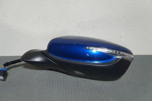 2014-2016 KIA FORTE OEM LEFT DRIVER SIDE POWER SIDE MIRROR BLUE BLIND SPOT