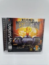 Mass Destruction PS1 PlayStation 1 Complete CIB