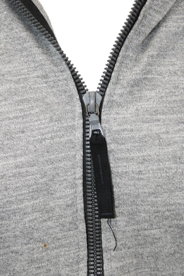 Rag & Bone Mens Cotton Full Zippered Hooded Basic Jacket Gray Size M - Image 4 of 4