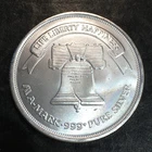 1oz Silver Bullion FROSTY A-MARK BELL & EAGLE style WE COMBINE SHIP #R847
