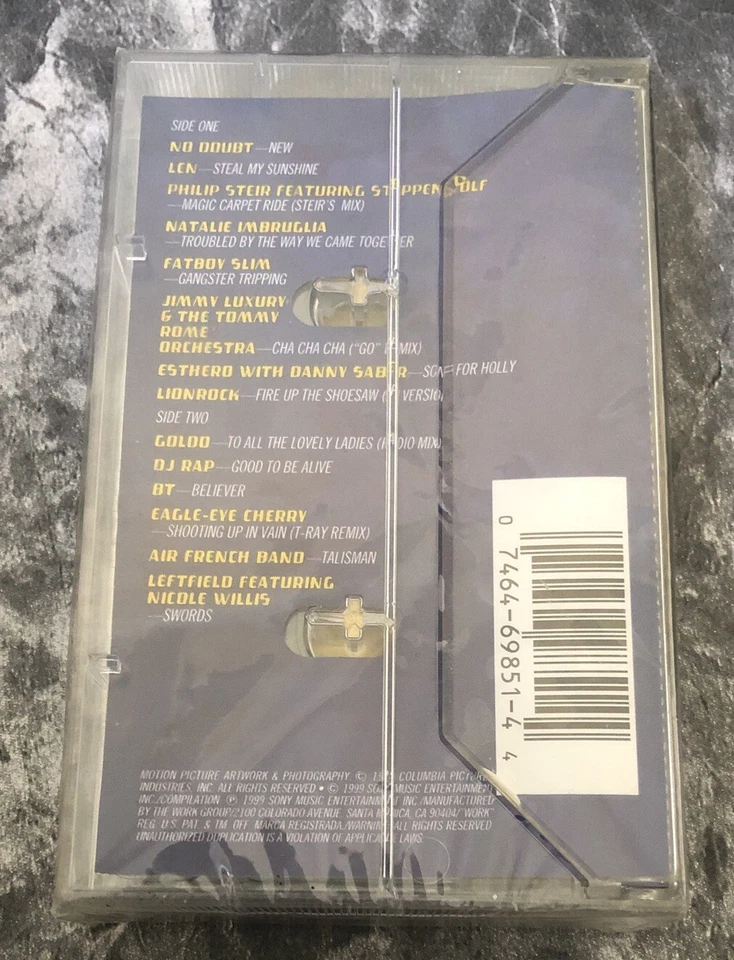 Rare GO Soundtrack SEALED Cassette Tape 1999 NO DOUBT AIR ESTHERO - Image 2 of 4