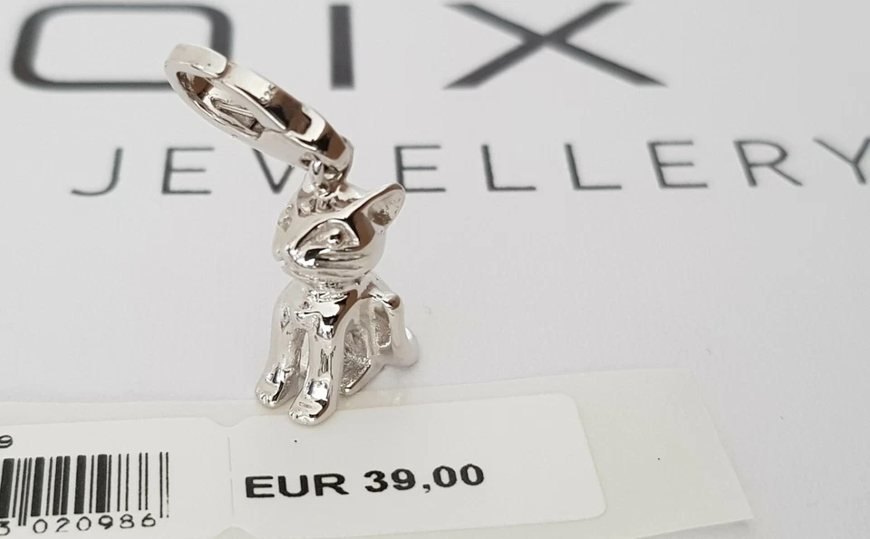 GOOIX CHARM Silber 925 er Charms Anhänger Katze Tier Cat silber neu 144